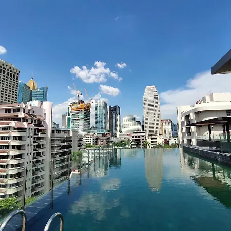 Апартаменты Circle Rein Sukhumvit 12 #1Br#Pool&Gym#Near Terminal 21#Max2