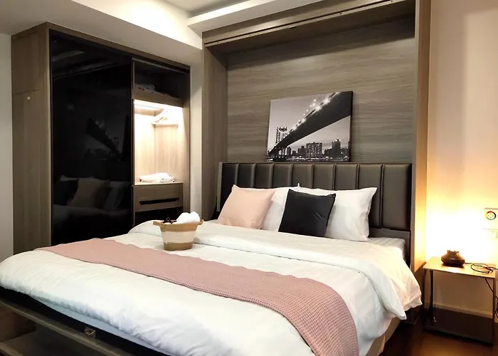 شقة Circle Rein Sukhumvit 12 #1br#pool&gym#near Terminal 21#max2