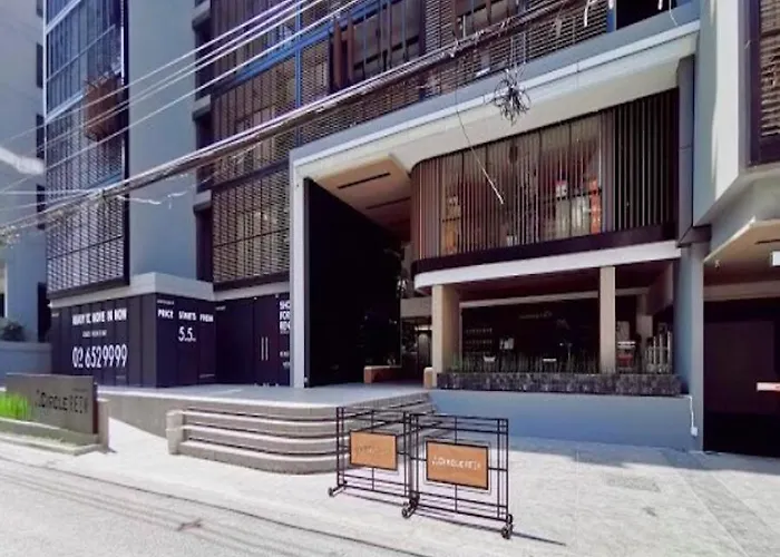 アパート Circle Rein Sukhumvit 12 #1br#pool&gym#near Terminal 21#max2