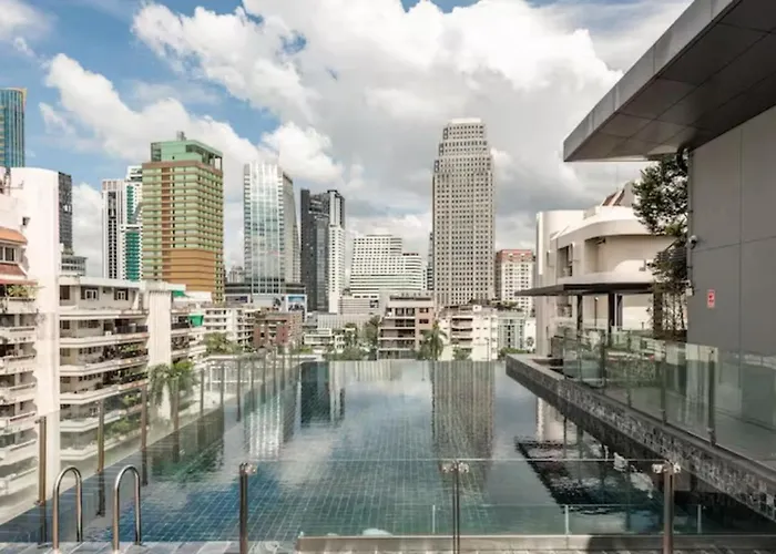 アパート Circle Rein Sukhumvit 12 #1br#pool&gym#near Terminal 21#max2 *